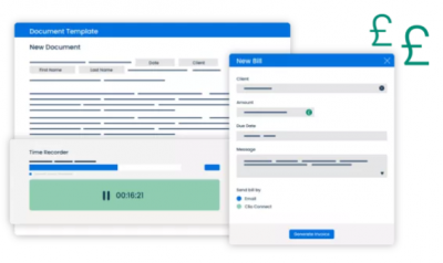 Clio screens simplifying admin